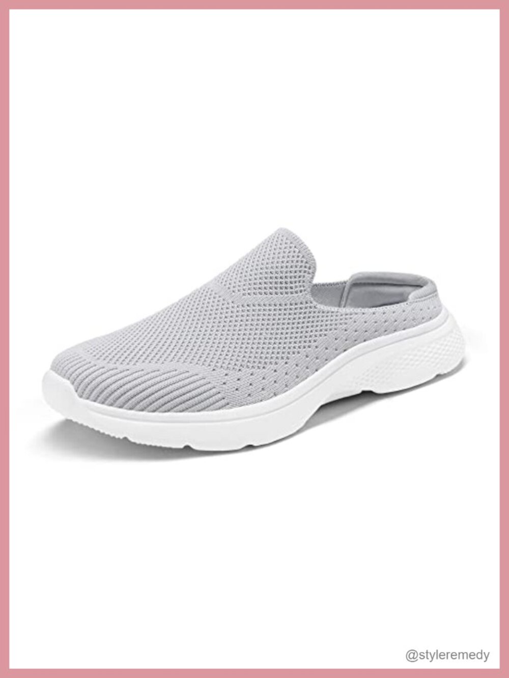 Slip On Lightweight Mules Sneakers Comfortable Walking Shoes